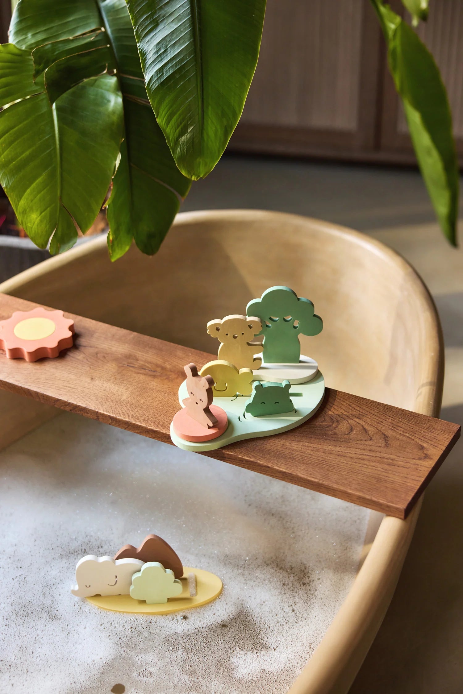 Juego de Espuma de Baño – Mundo Animal 🐨🛁