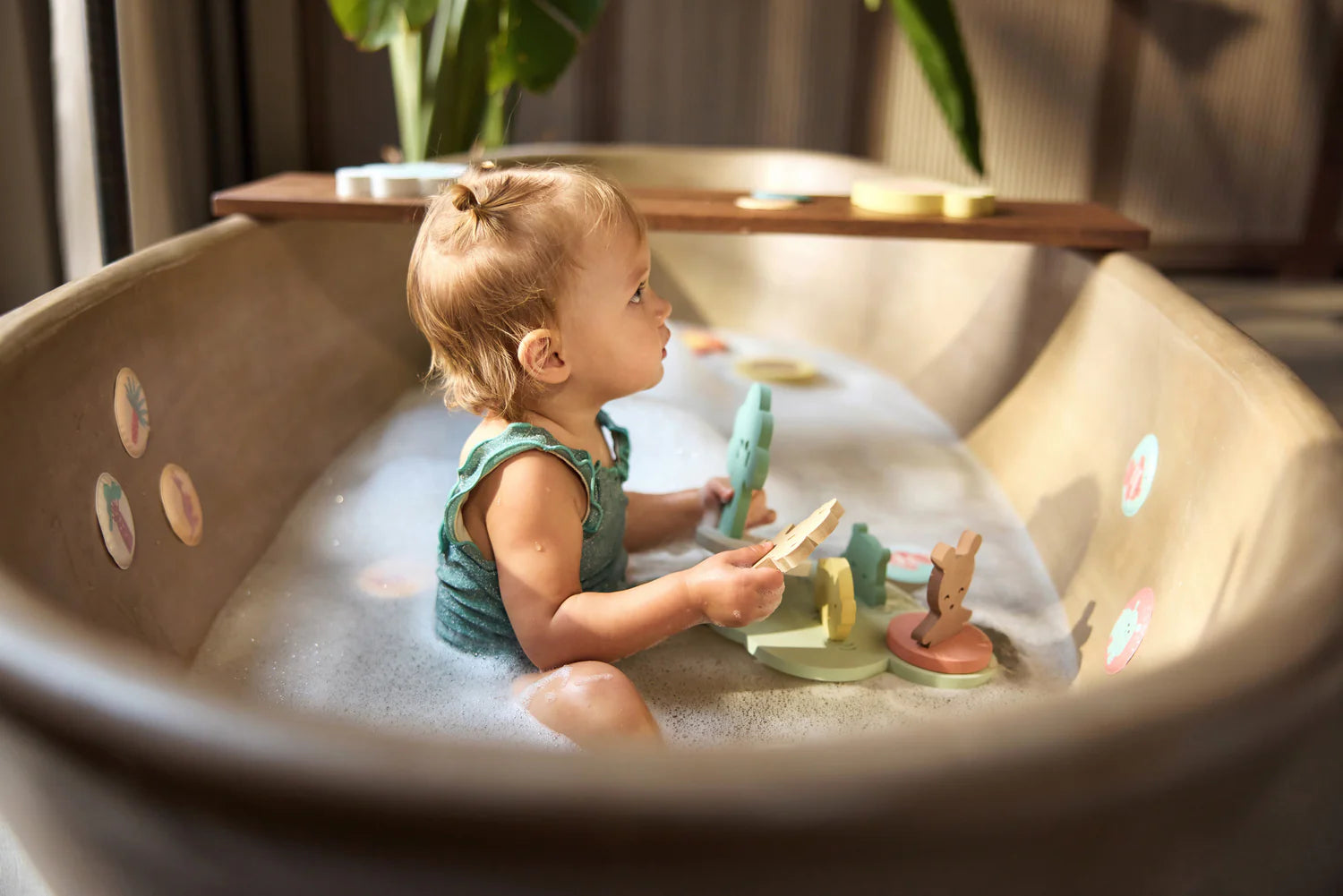 Juego de Espuma de Baño – Mundo Animal 🐨🛁