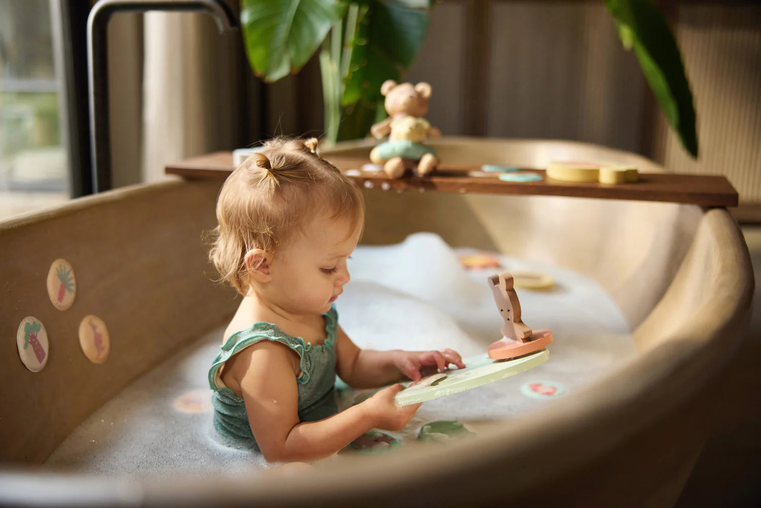 Juego de Espuma de Baño – Mundo Animal 🐨🛁