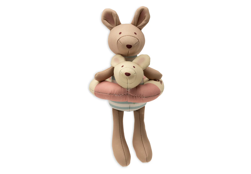 Muñeca de Baño Flotante – Canguros 🦘🛁