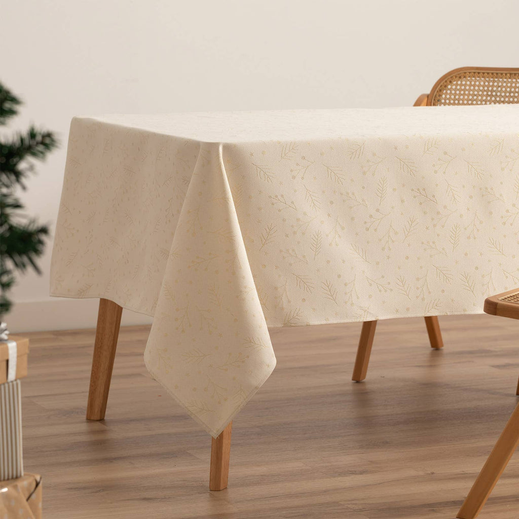 Mantel de Navidad jacquard BERRIE 🎄✨