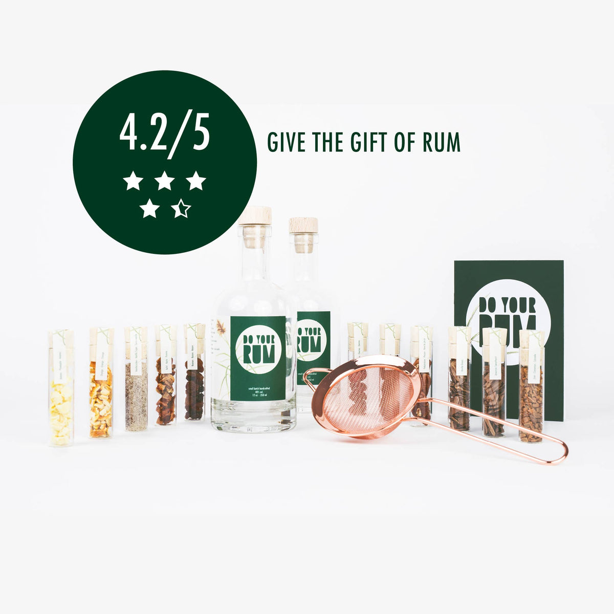 DO YOUR RUM – Kit para Personalizar tu Propio Ron 🥃🌴