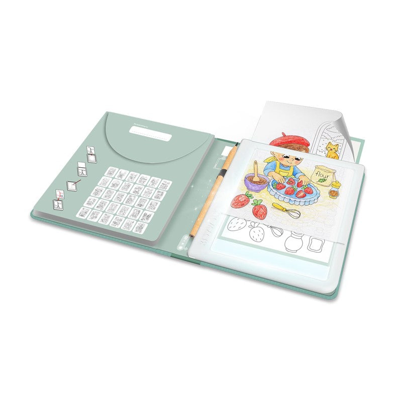 Kidydraw Pad – Alimentos 🍎🎨