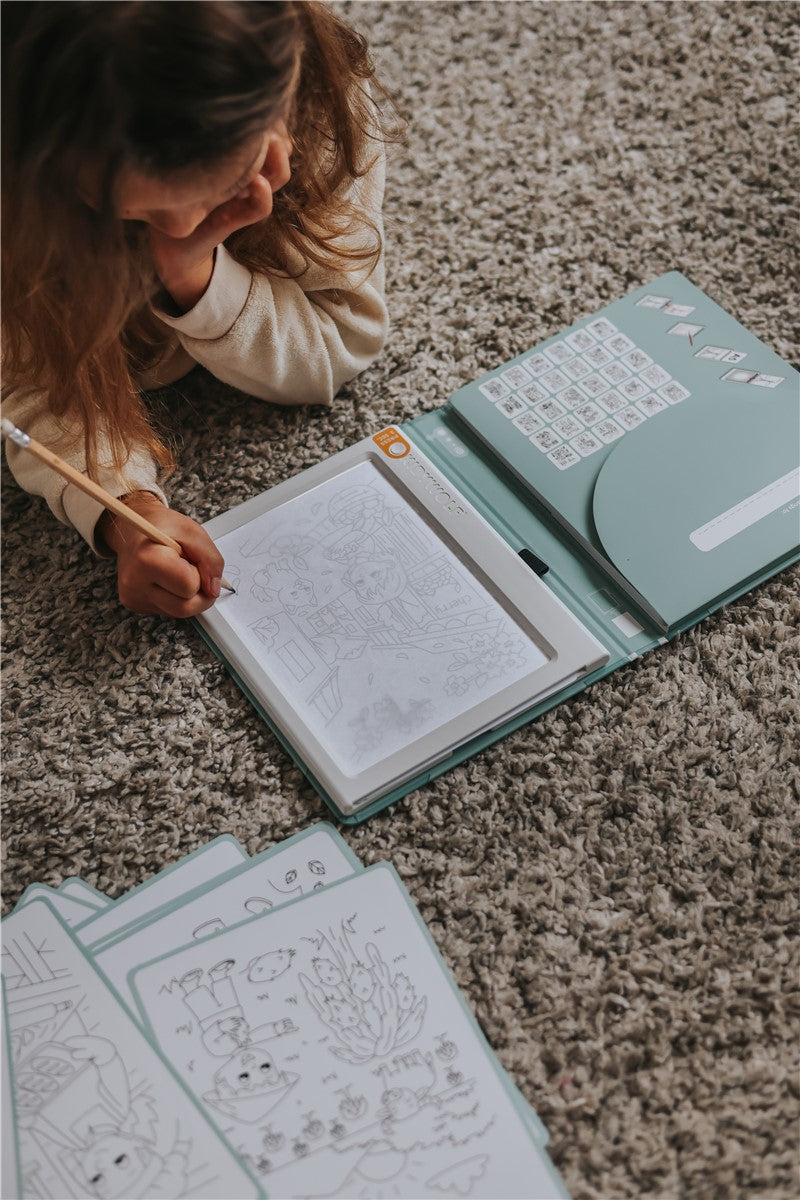 Kidydraw Pad – Alimentos 🍎🎨