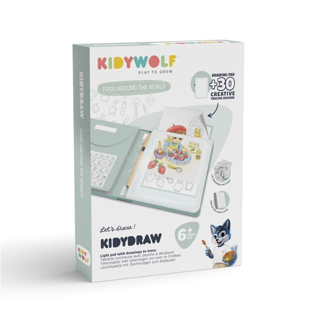 Kidydraw Pad – Alimentos 🍎🎨