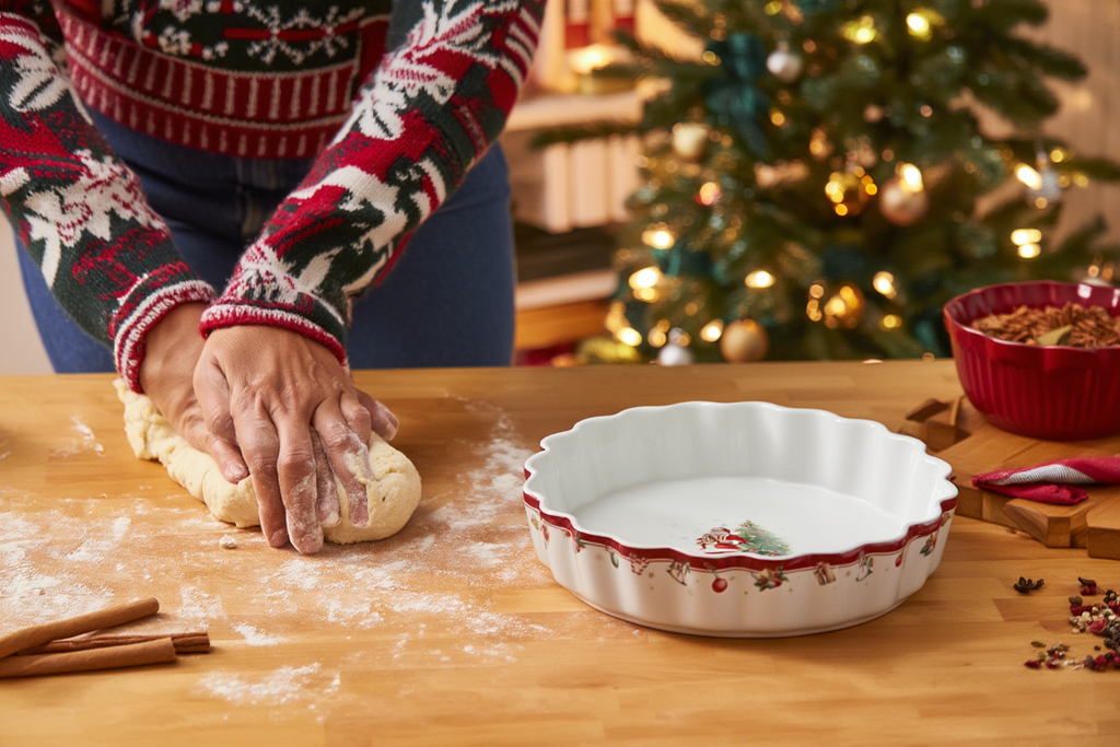 Plato de Horno Happy Santa 🎅✨