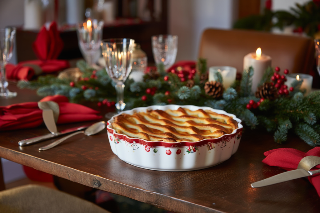 Plato de Horno Happy Santa 🎅✨