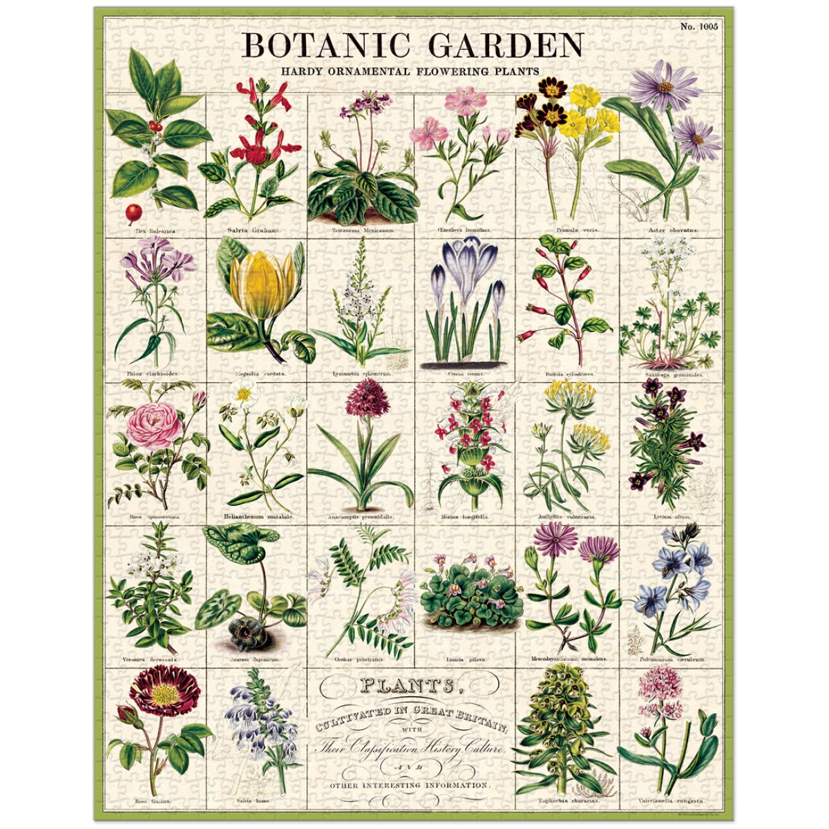 Puzzle Botanic Garden