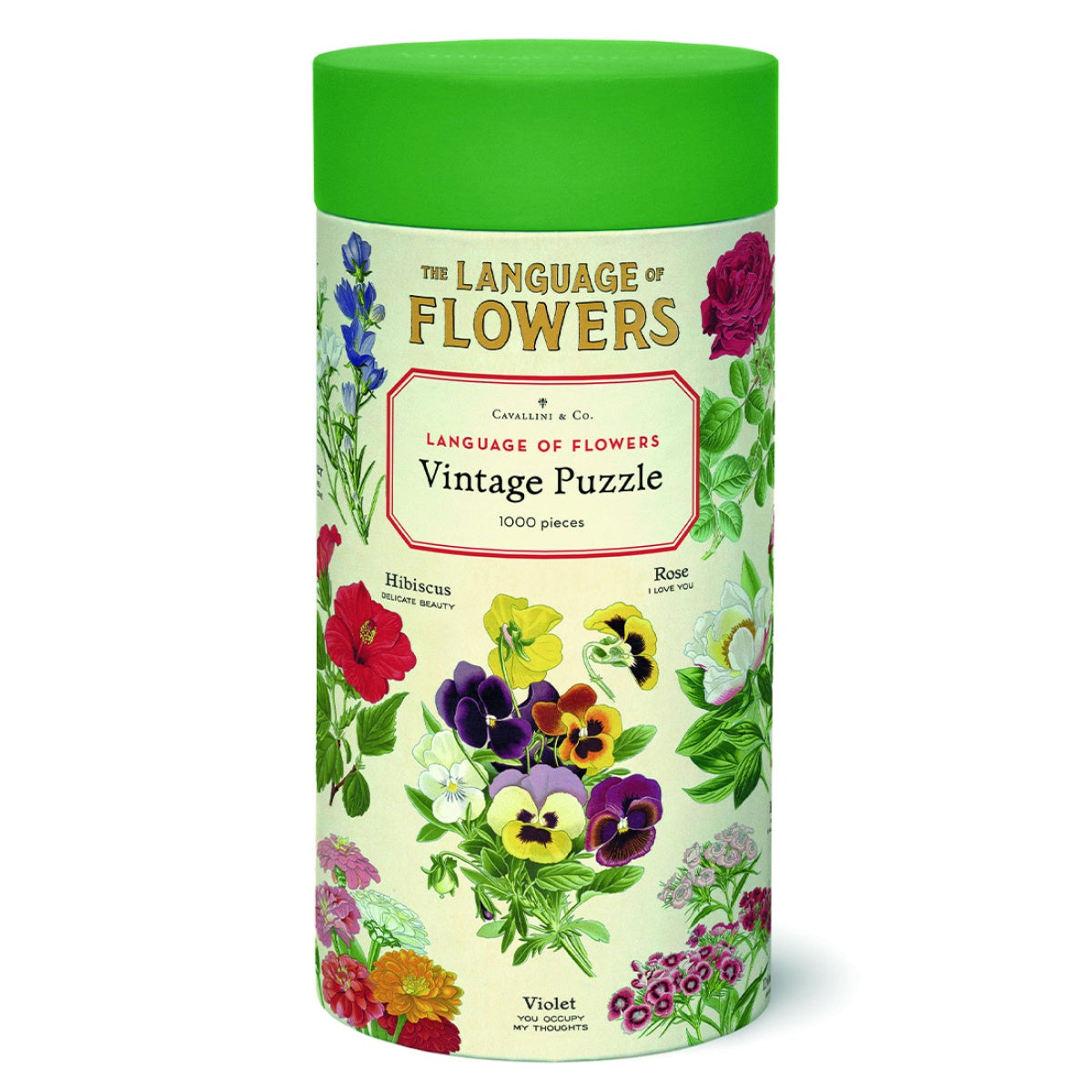 Puzzle lenguage of Flowers
