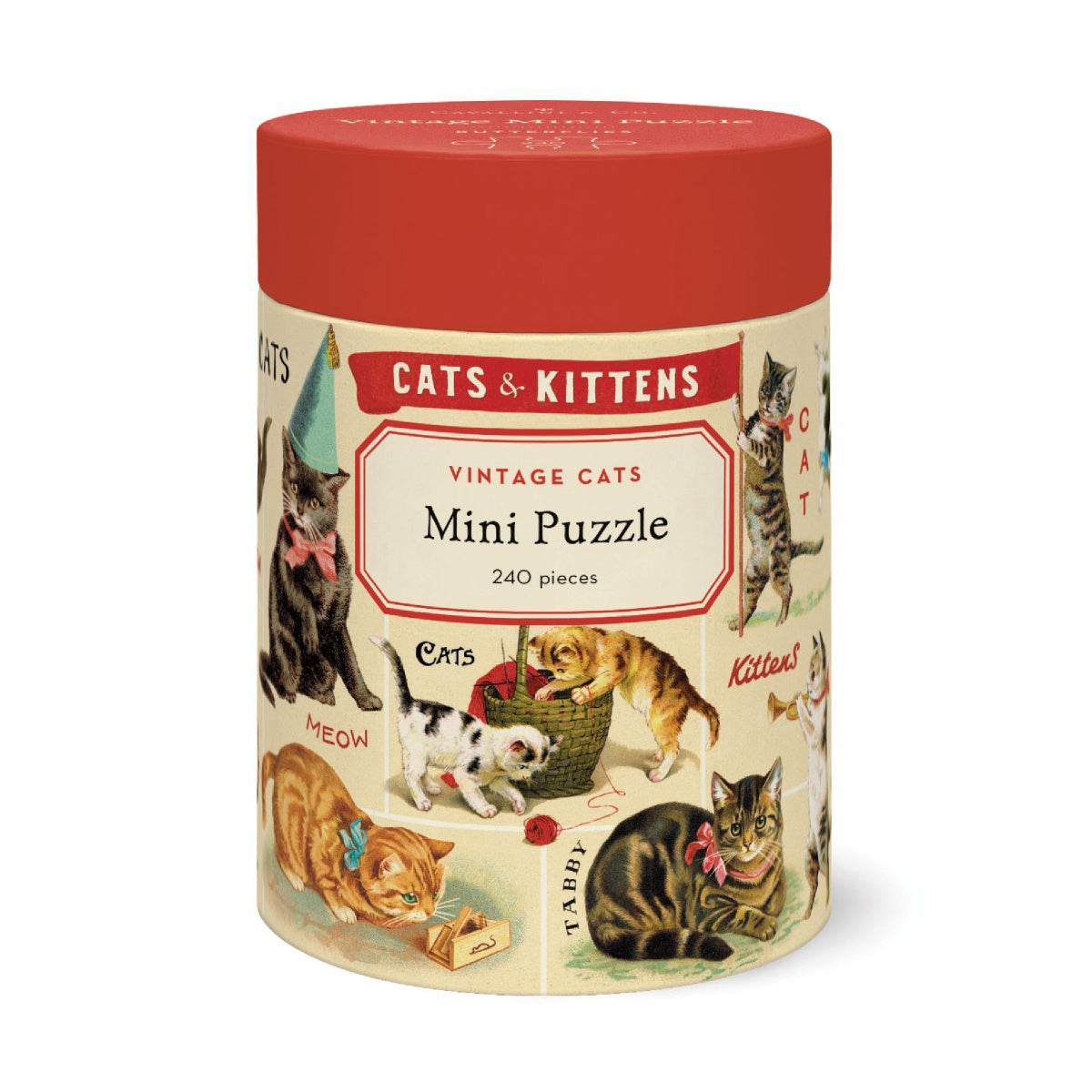 Puzzle Vintage Cats mini
