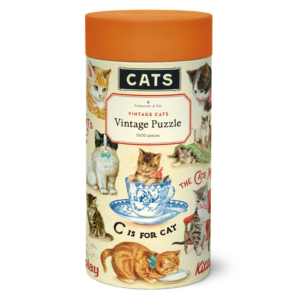 Puzzle Vintage cats