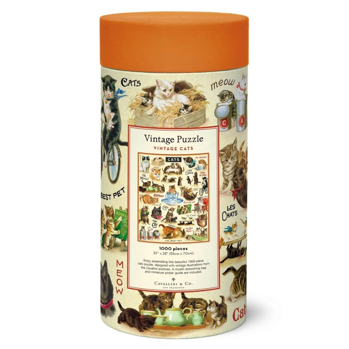 Puzzle Vintage cats