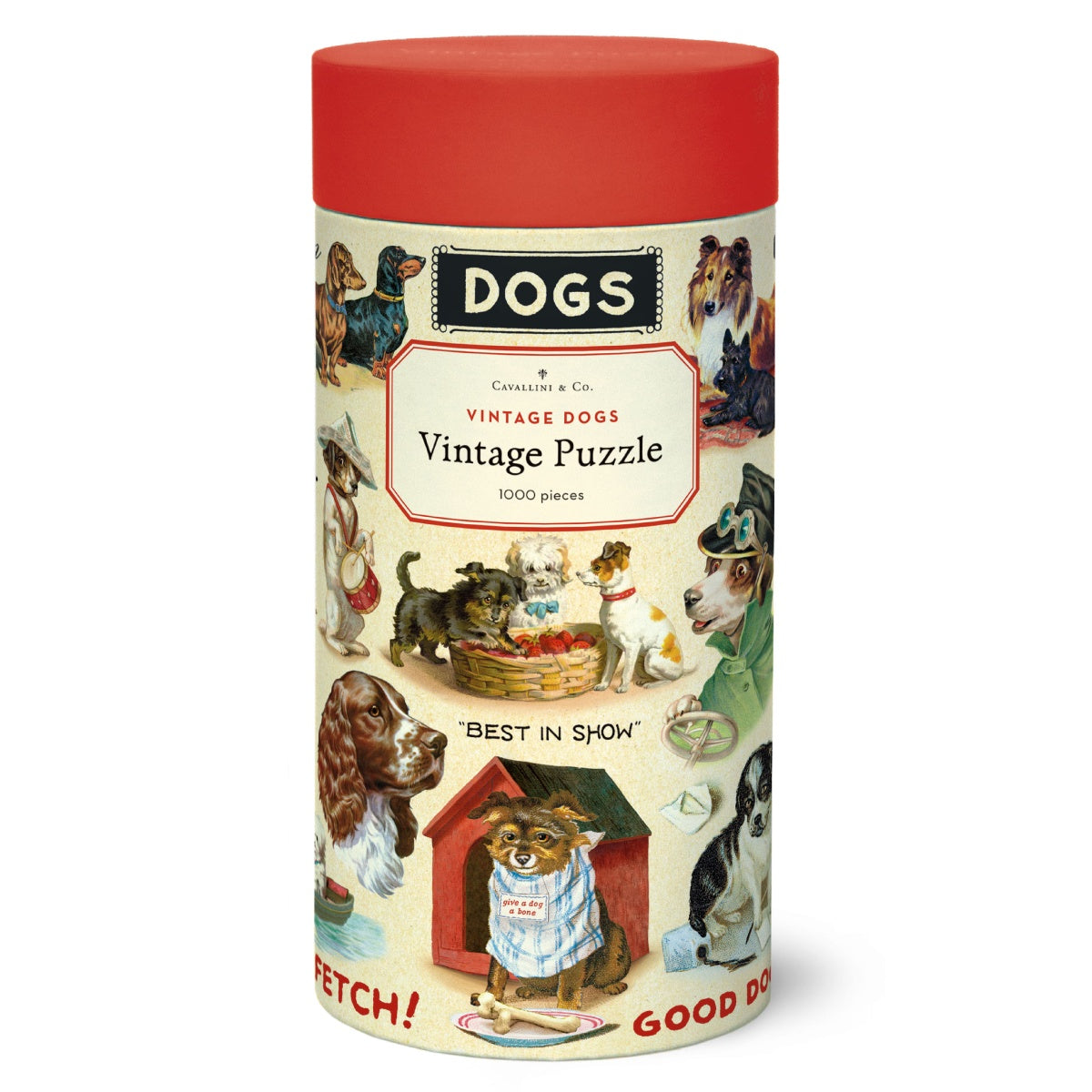 Puzzle Vintage dogs