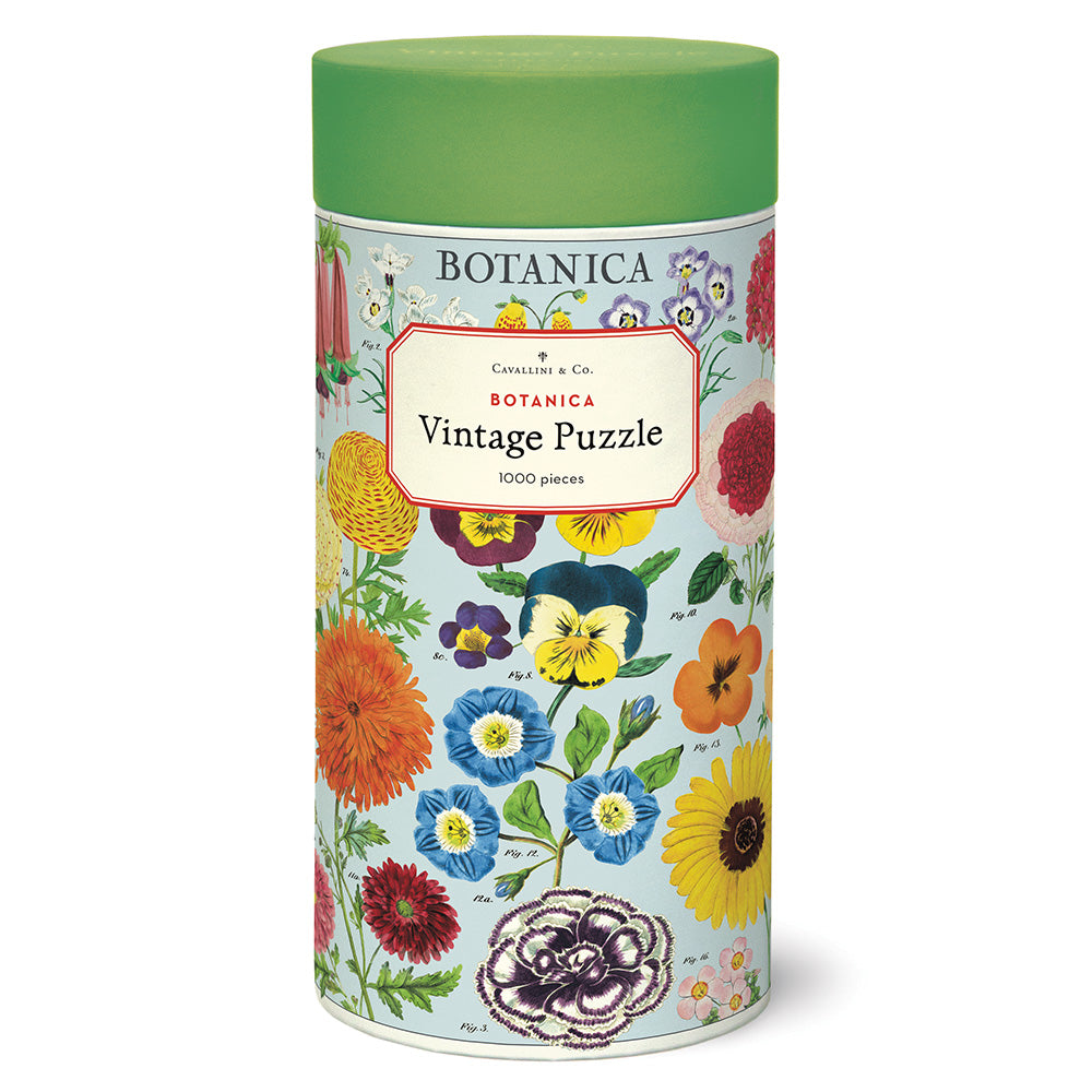 Puzzle Cavallini Botanica 1000 piezas