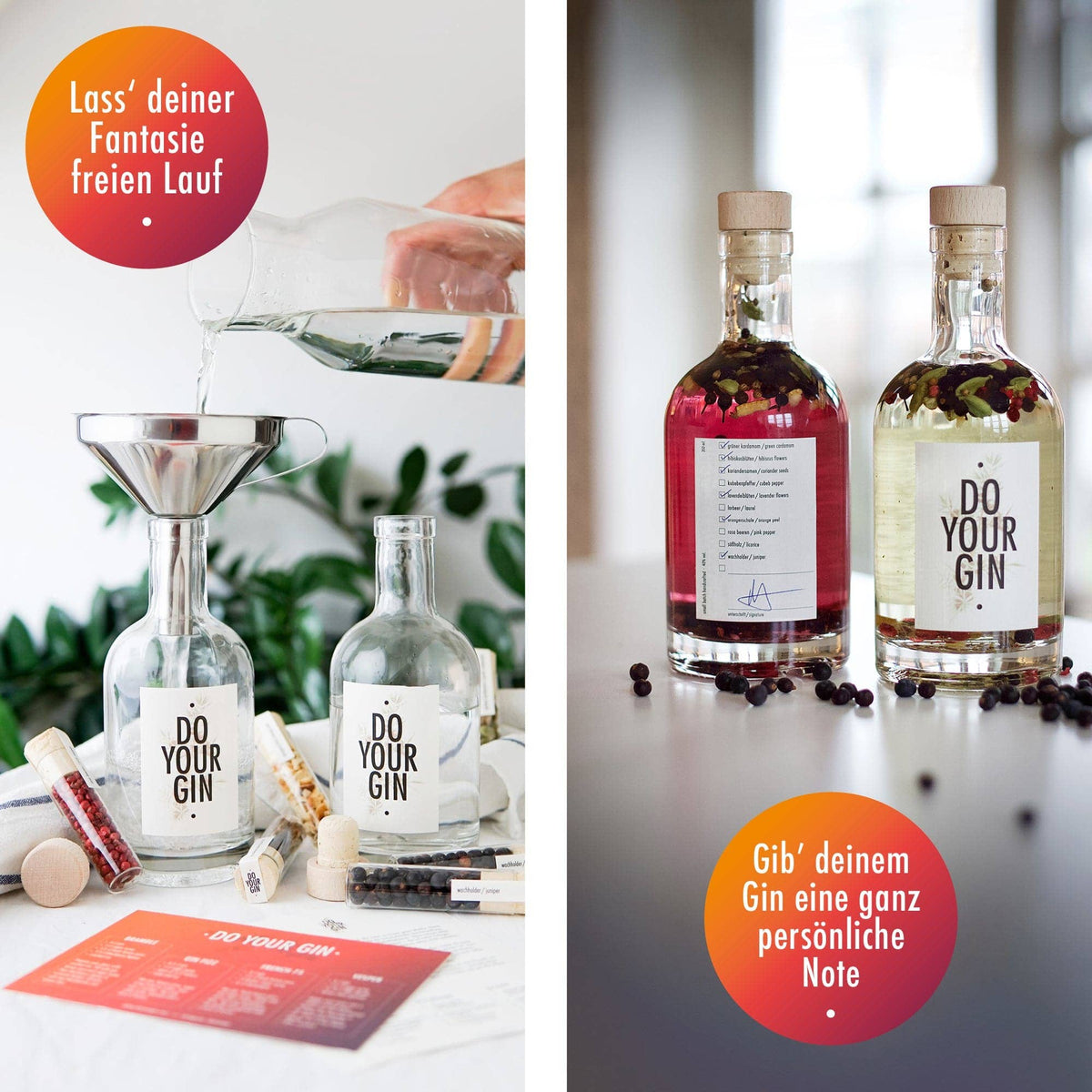 DO YOUR GIN – Kit para Crear tu Propia Ginebra 🍸🌿