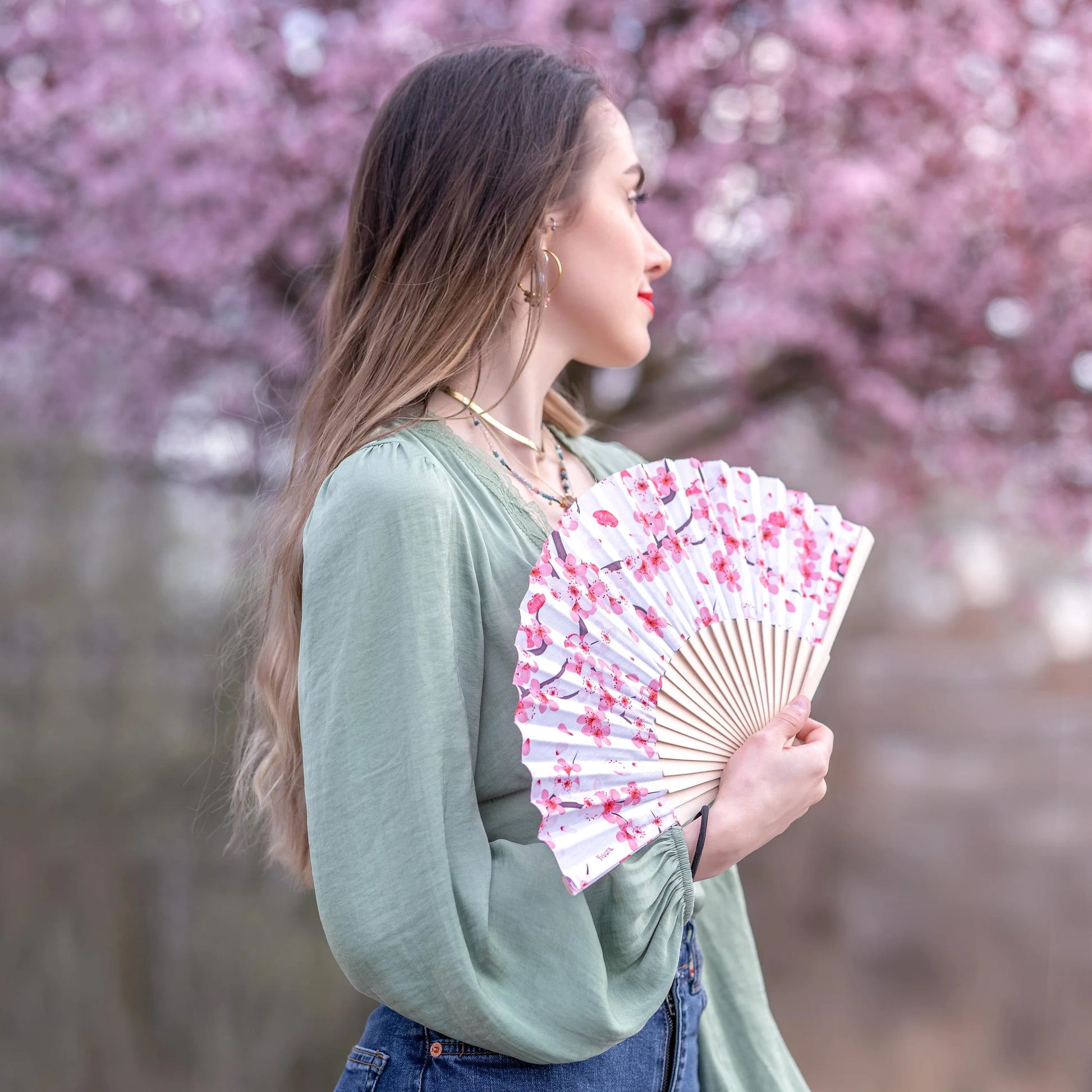 Abanico "Sakura"