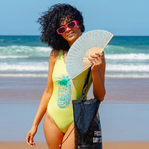 Abanico "Efecto Agua"