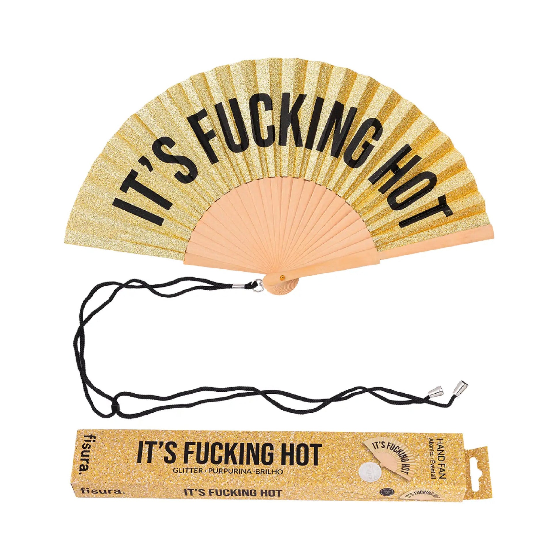 Abanico “It’s fucking hot”