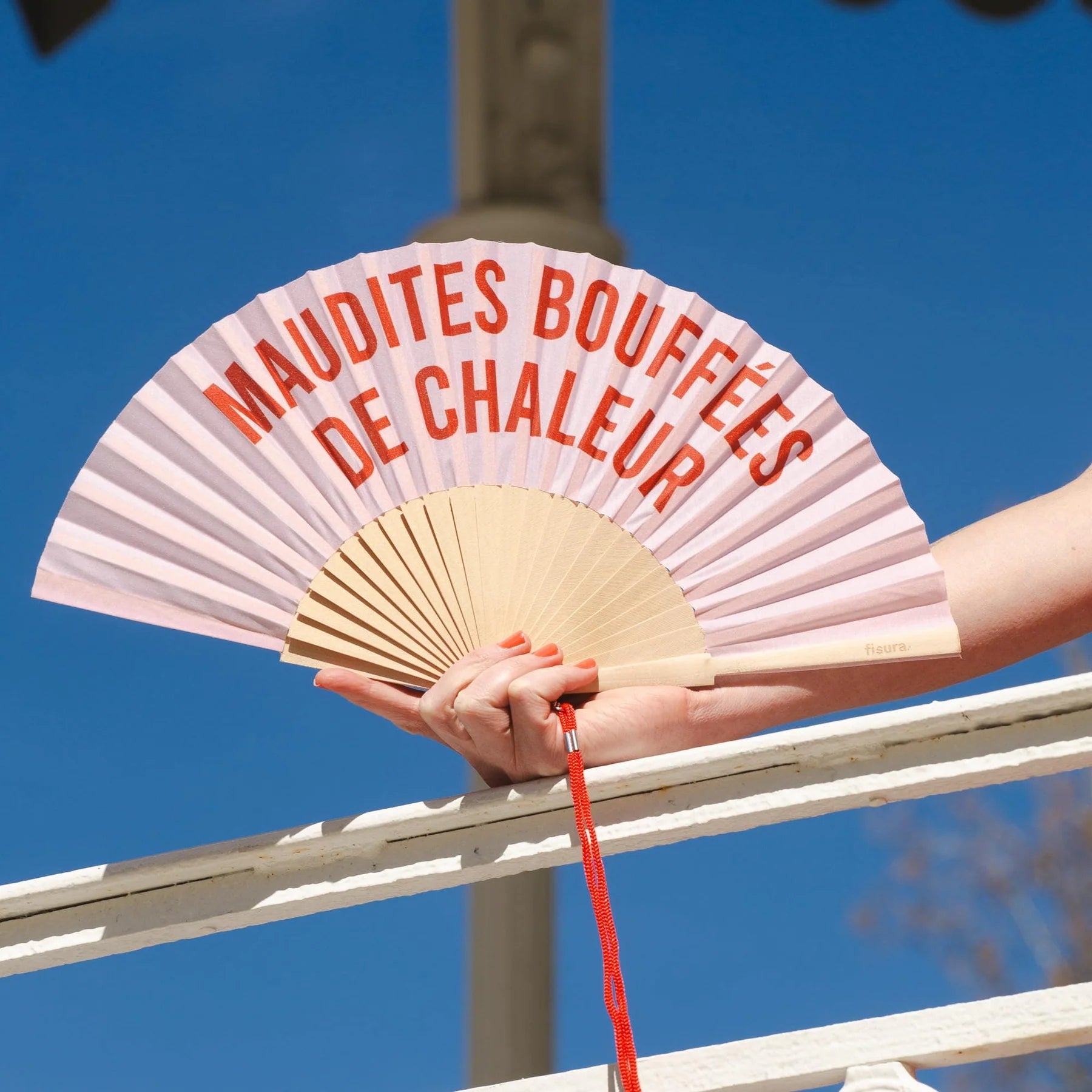 Abanico "Maudites Bouffees de chaleur"