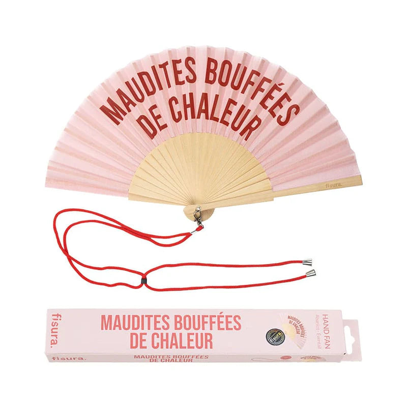 Abanico "Maudites Bouffees de chaleur"