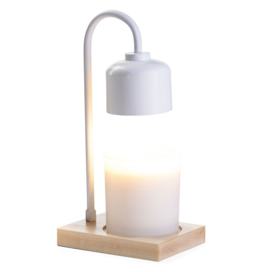Lámpara Calentadora de Velas – Modelo Arched Wood