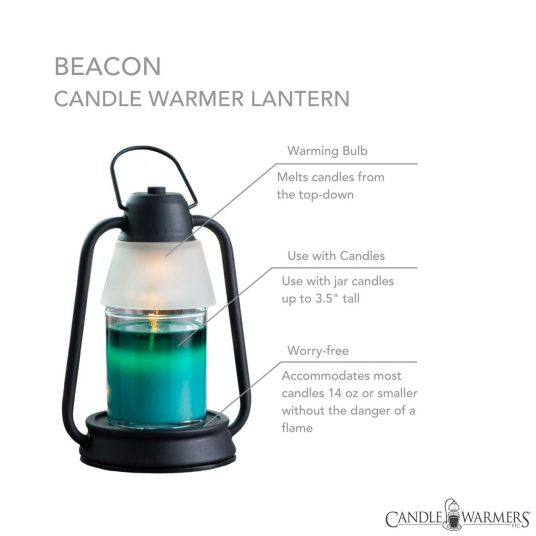 Linterna Calentadora de Velas  Modelo Beacon