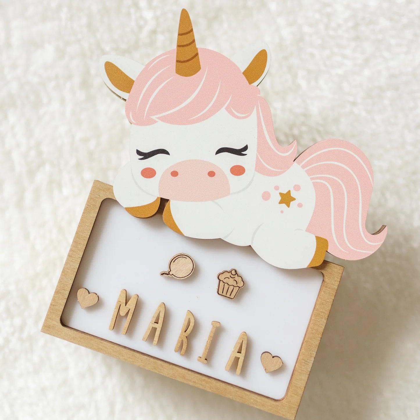 Lámpara Sobremesa Unicornio dormido