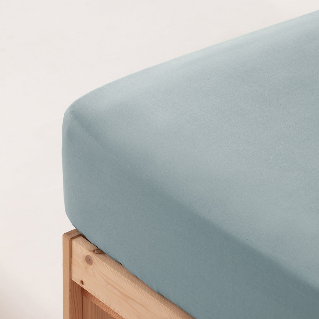 Sábana bajera ajustable 100% algodón 🛏️🌿
