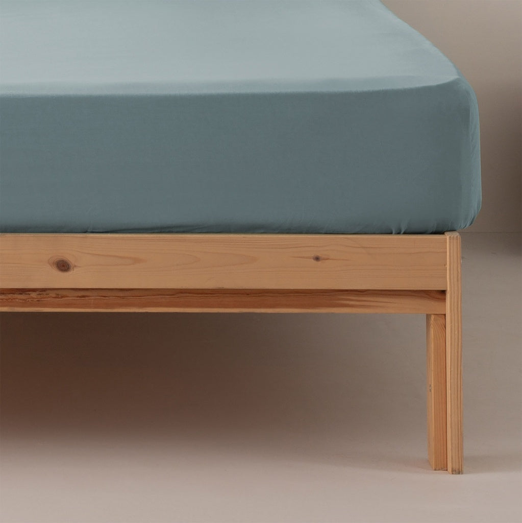 Sábana bajera ajustable 100% algodón 🛏️🌿