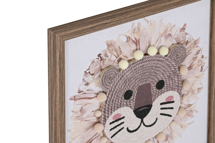 Cuadro decorativo 3D animal