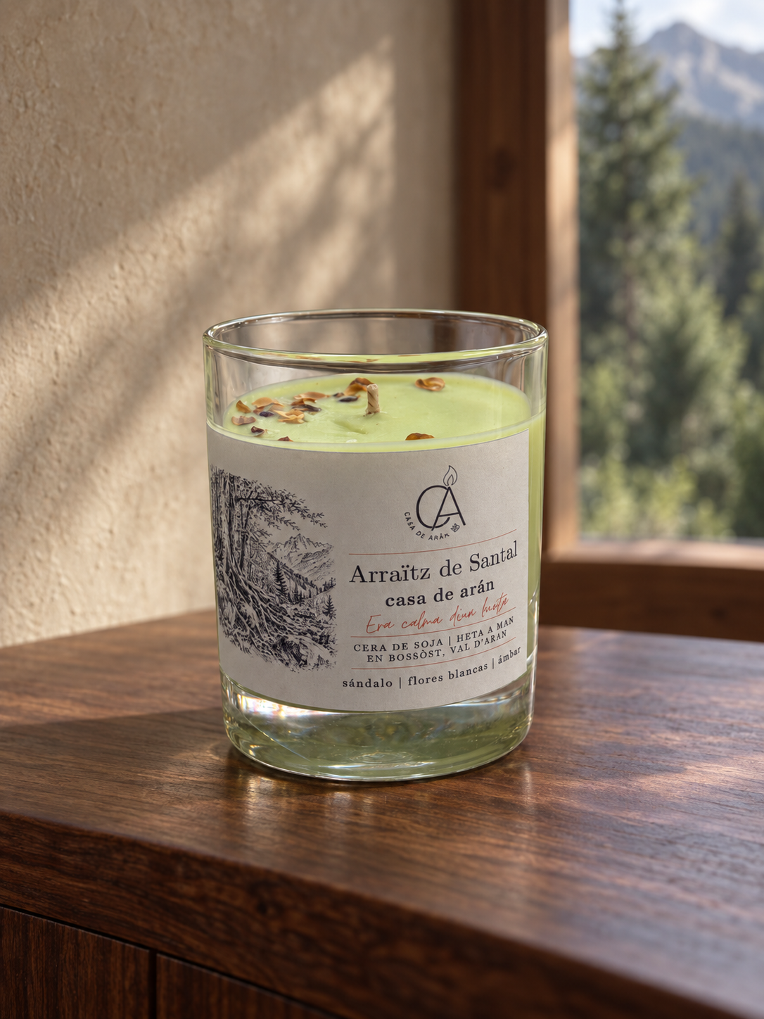 Bougie Arraïtz de Santal "Racine de bois de santal"