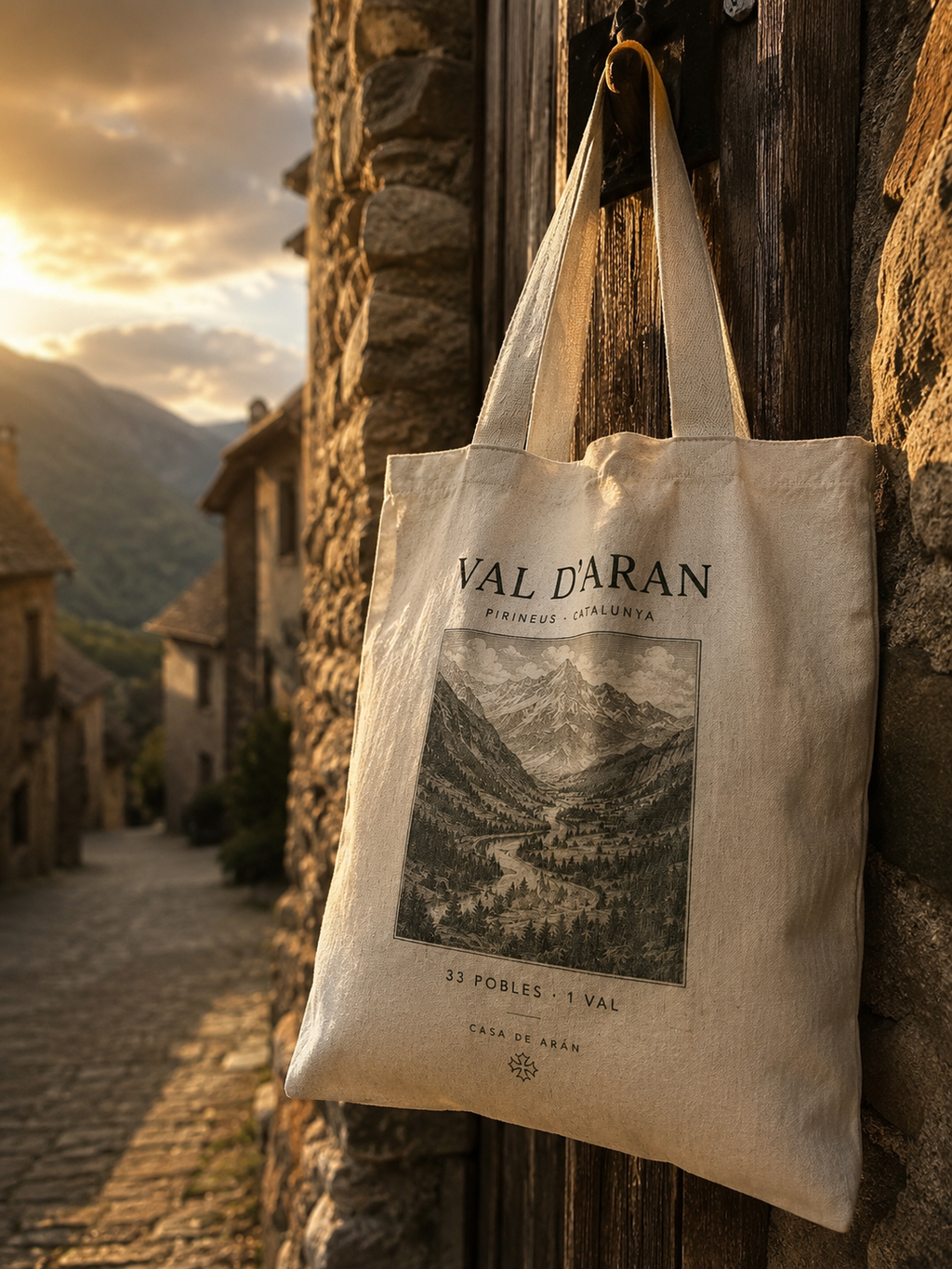 Un Petit Tros dera Val  Bolsas de tela Val d'Aran