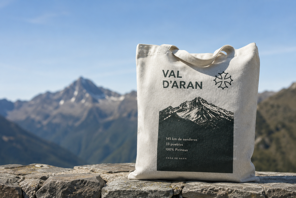 Un Petit Tros dera Val  Bolsas de tela Val d'Aran