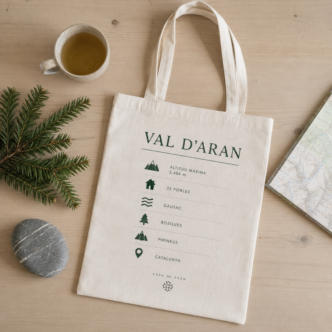Un Petit Tros dera Val  Bolsas de tela Val d'Aran