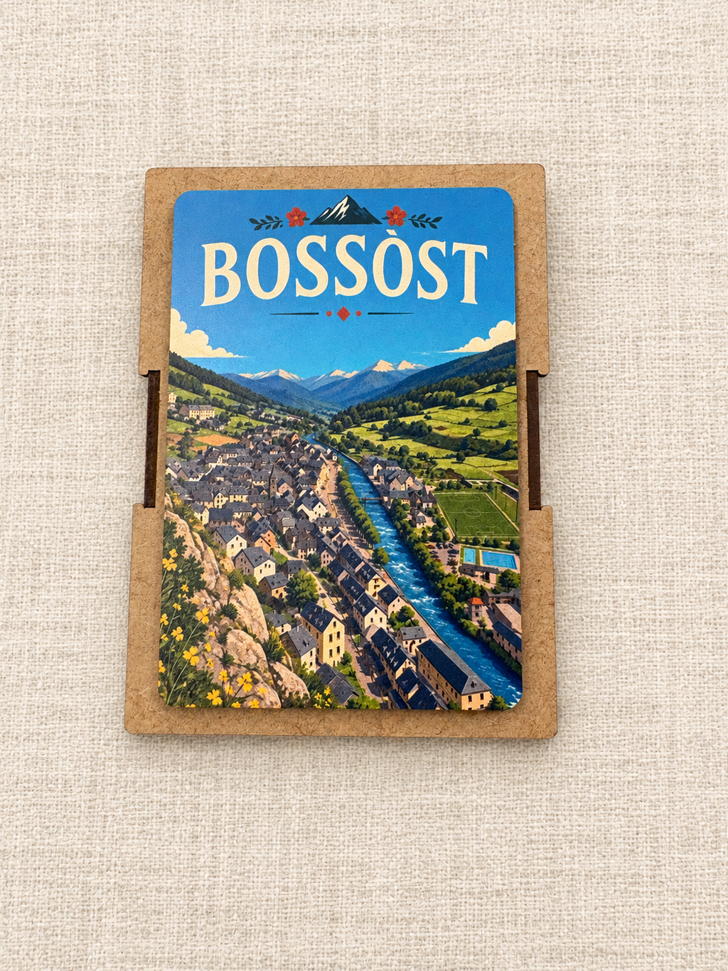 Puzzle de Madera Personalizado – Val d'Aran &amp; Bossòst 🧩🌲