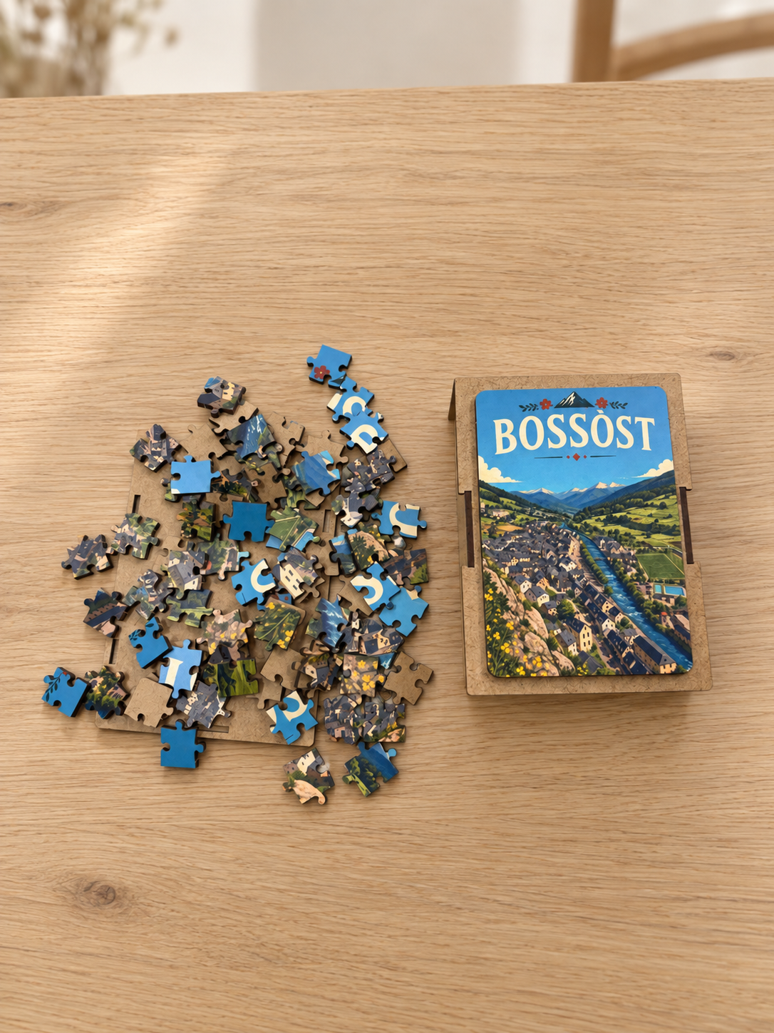 Puzzle de Madera Personalizado – Val d'Aran &amp; Bossòst 🧩🌲