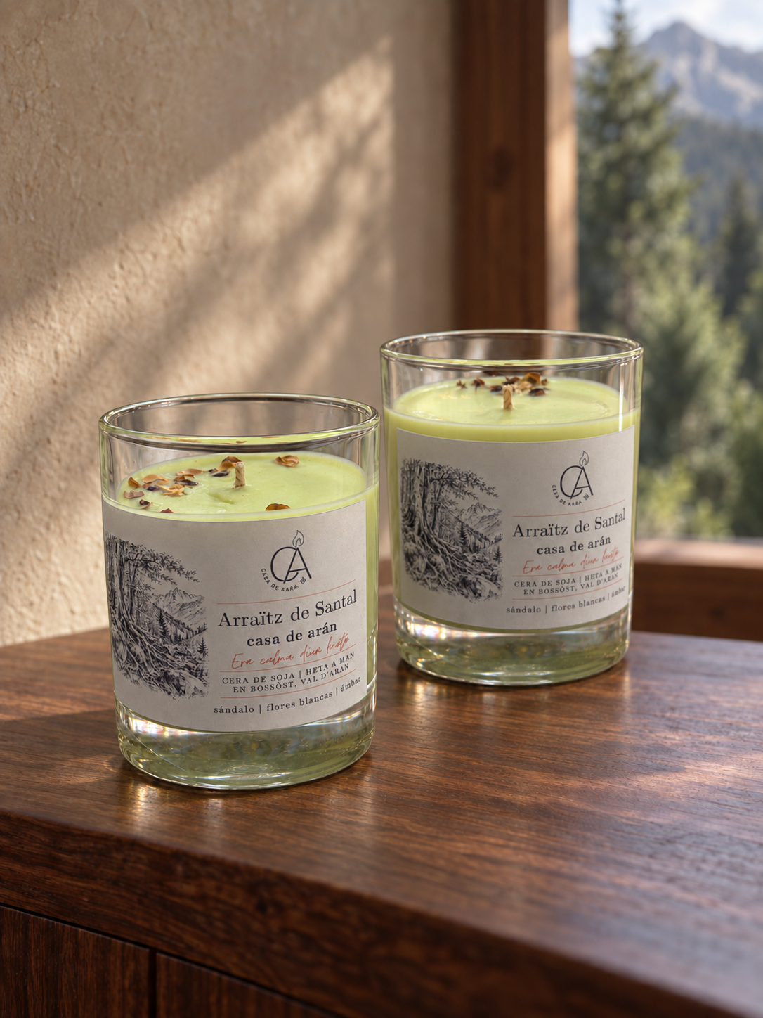 Bougie Arraïtz de Santal "Racine de bois de santal"
