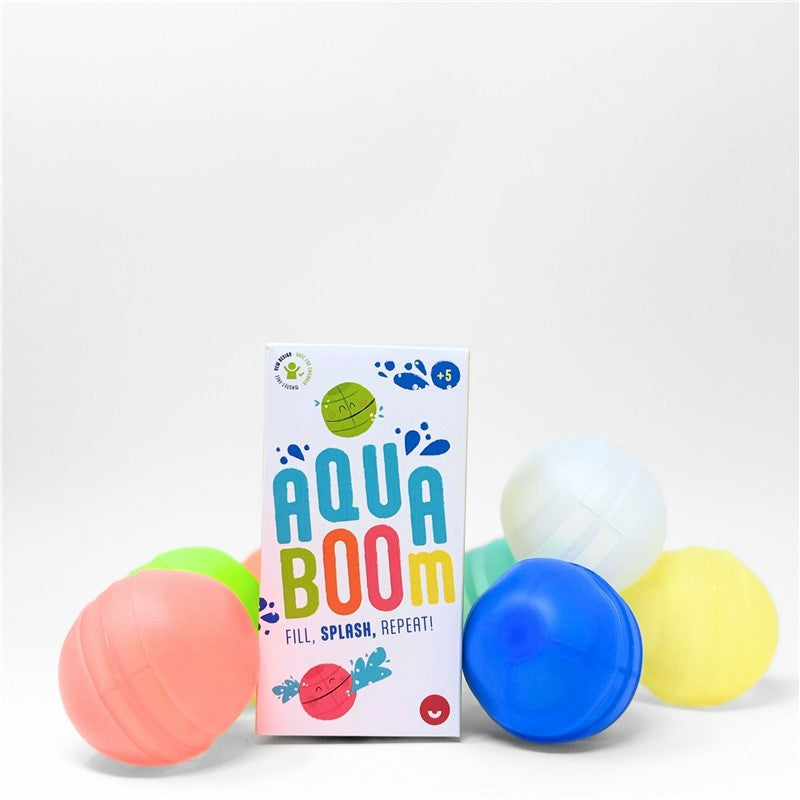 Aqua Boom – Globos de Agua Reutilizables 💦🎉
