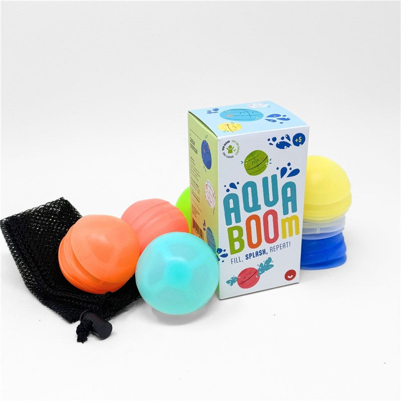 Aqua Boom – Globos de Agua Reutilizables 💦🎉