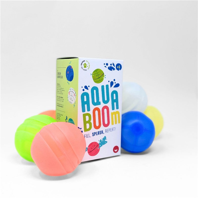 Aqua Boom – Globos de Agua Reutilizables 💦🎉