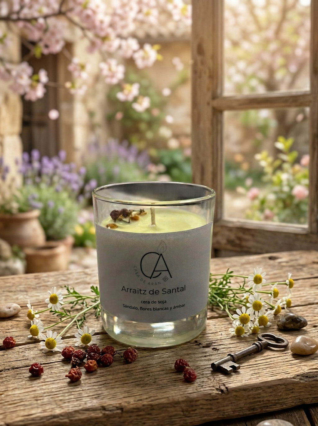 Bougie Arraïtz de Santal "Racine de bois de santal"