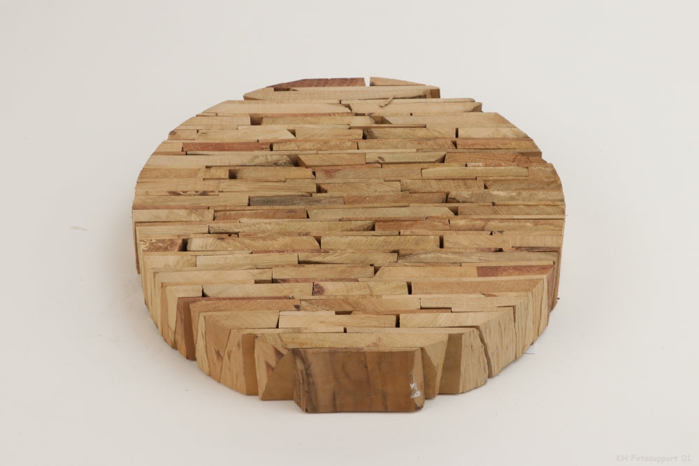 Plato de Madera de Peral Natural
