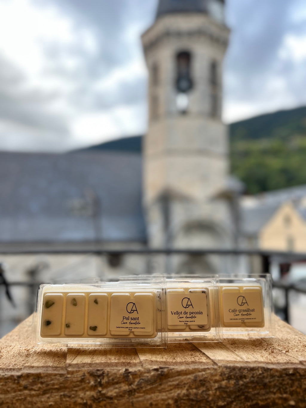 Tabletas de cera derretida
