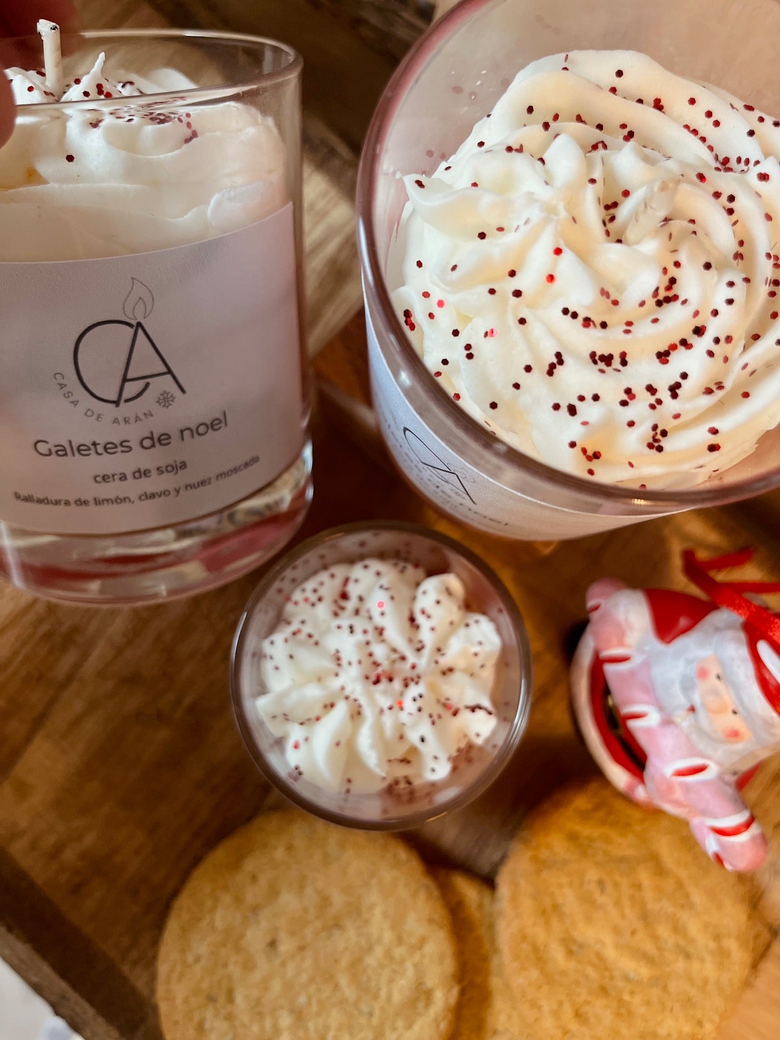Galetes de Noel  Vela de Soja Edición Navidad 🎅✨