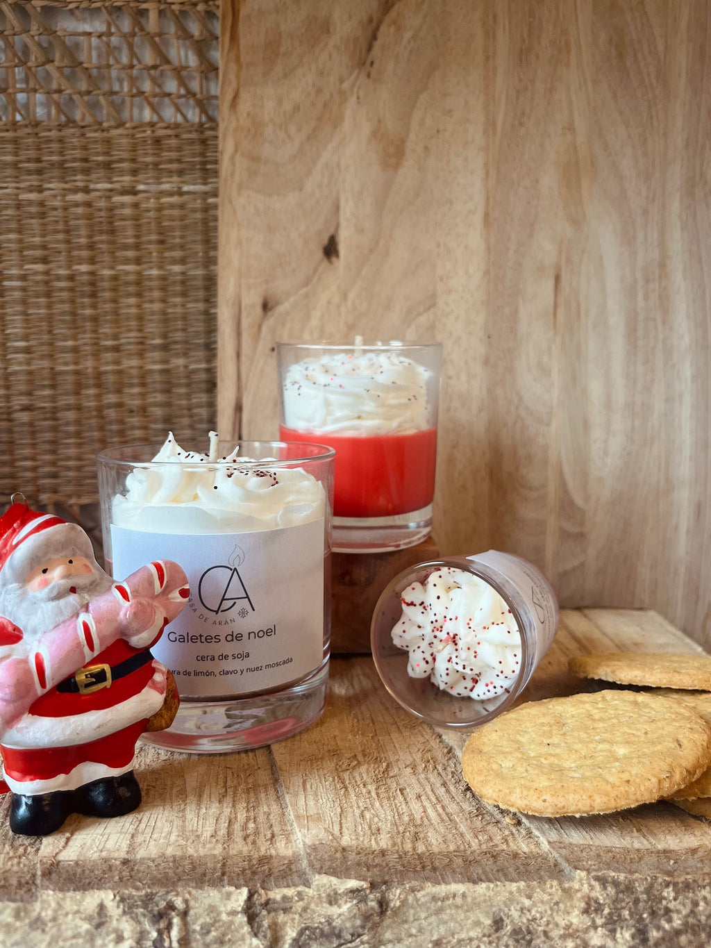 Galetes de Noel  Vela de Soja Edición Navidad 🎅✨