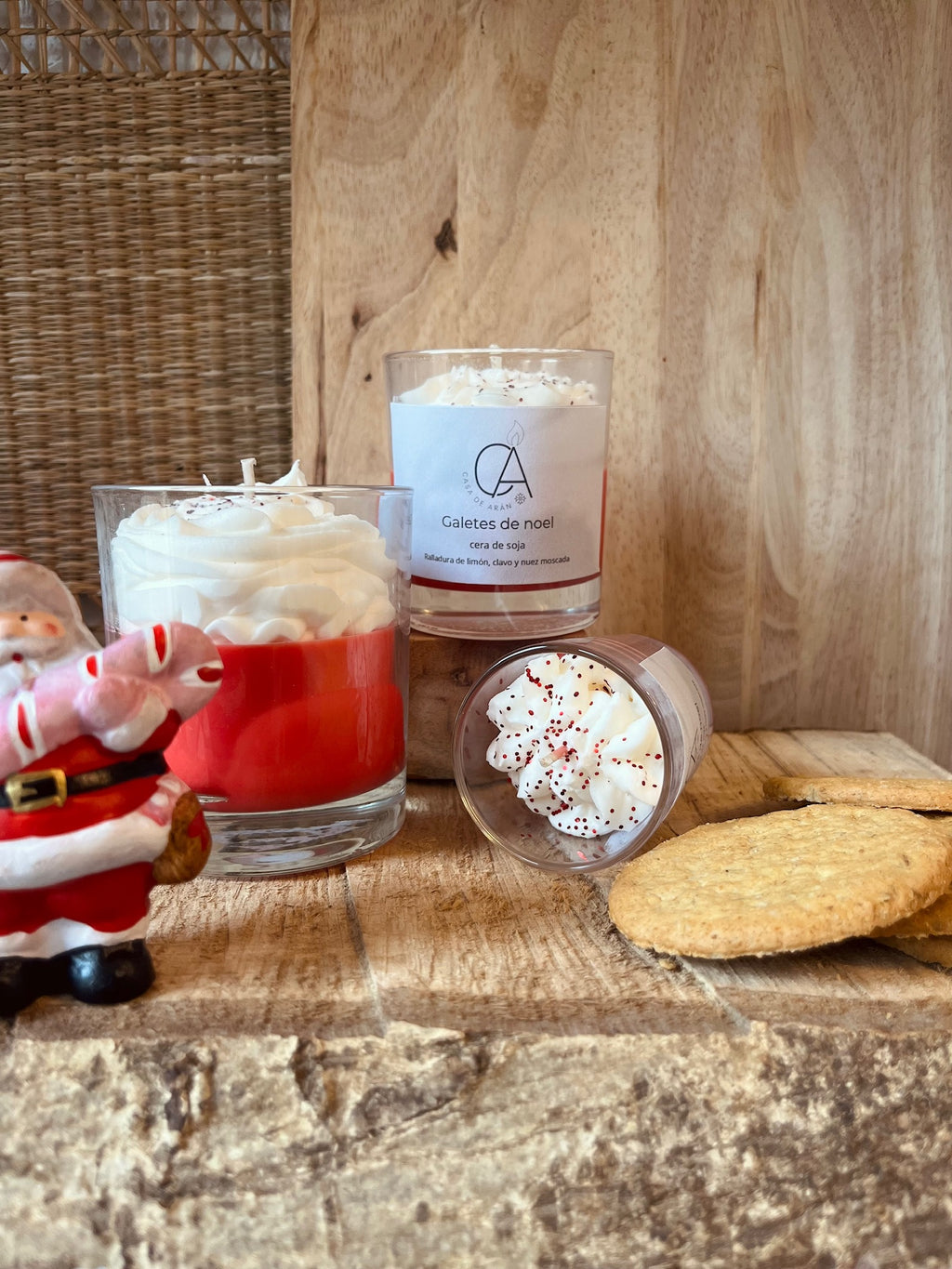 Galetes de Noel  Vela de Soja Edición Navidad 🎅✨