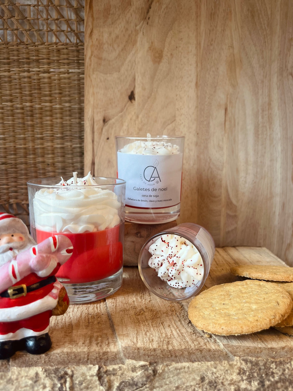 Galetes de Noel  Vela de Soja Edición Navidad 🎅✨