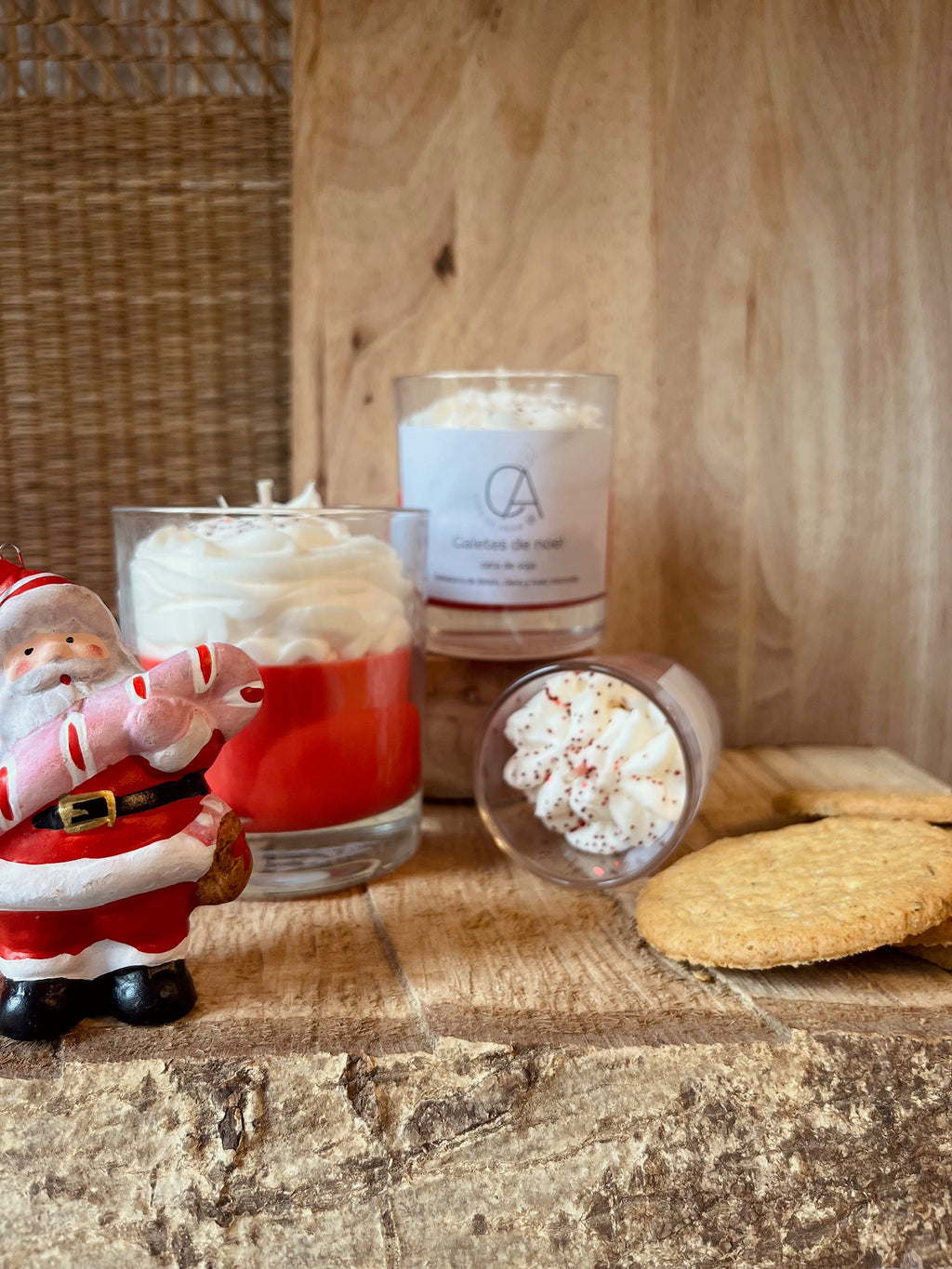 Galetes de Noel  Vela de Soja Edición Navidad 🎅✨