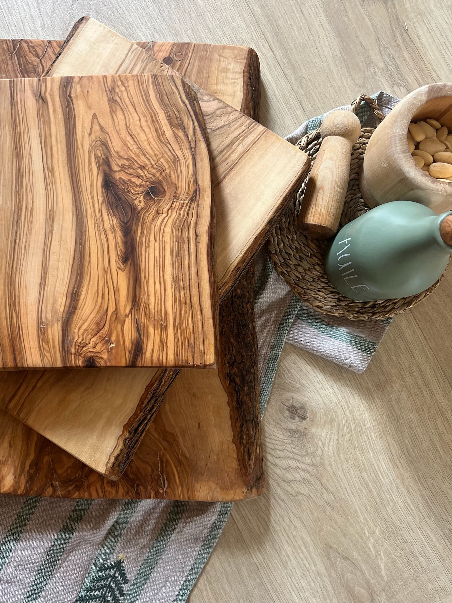 Tabla de Madera de Olivo