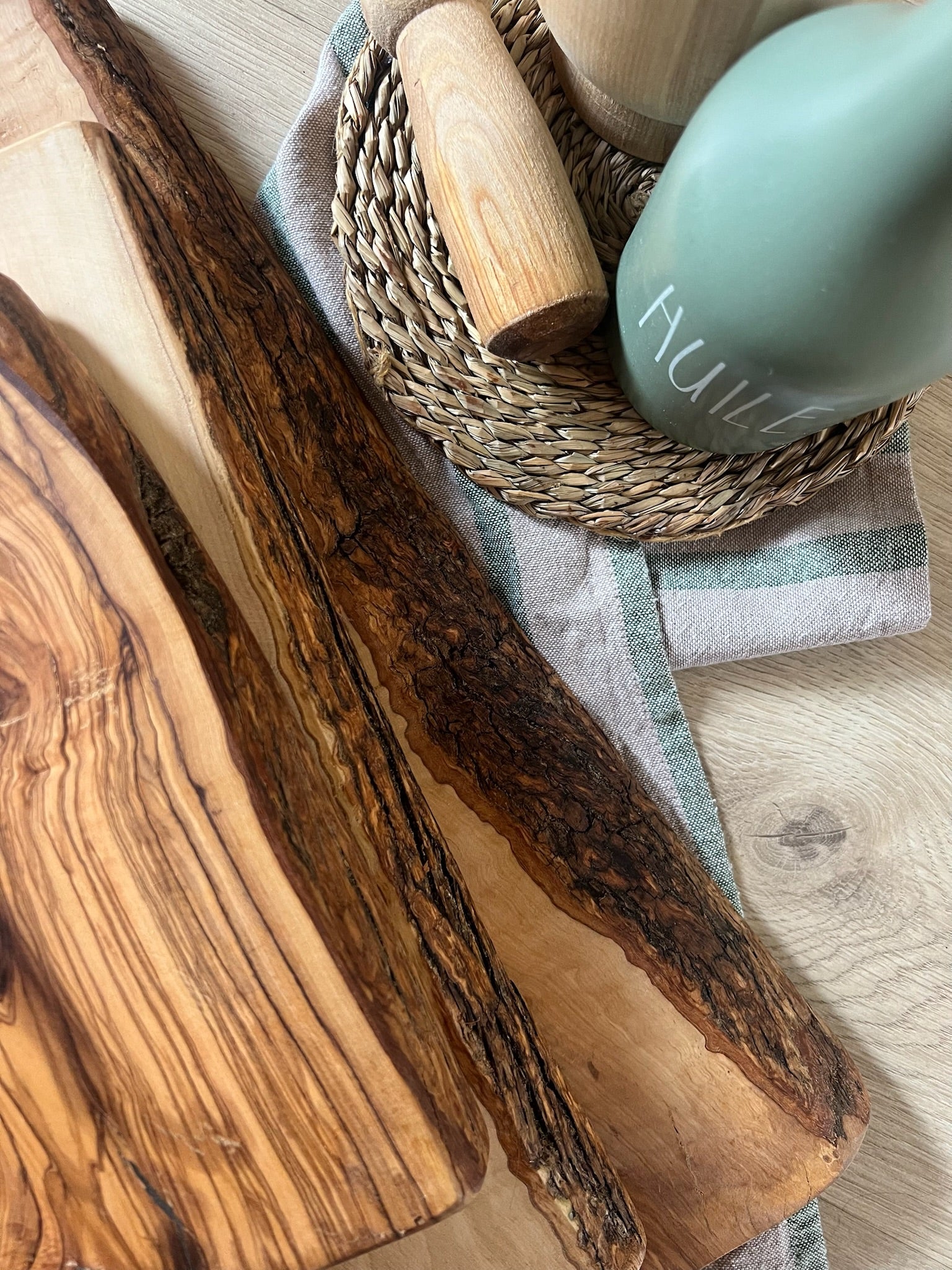 Tabla de Madera de Olivo